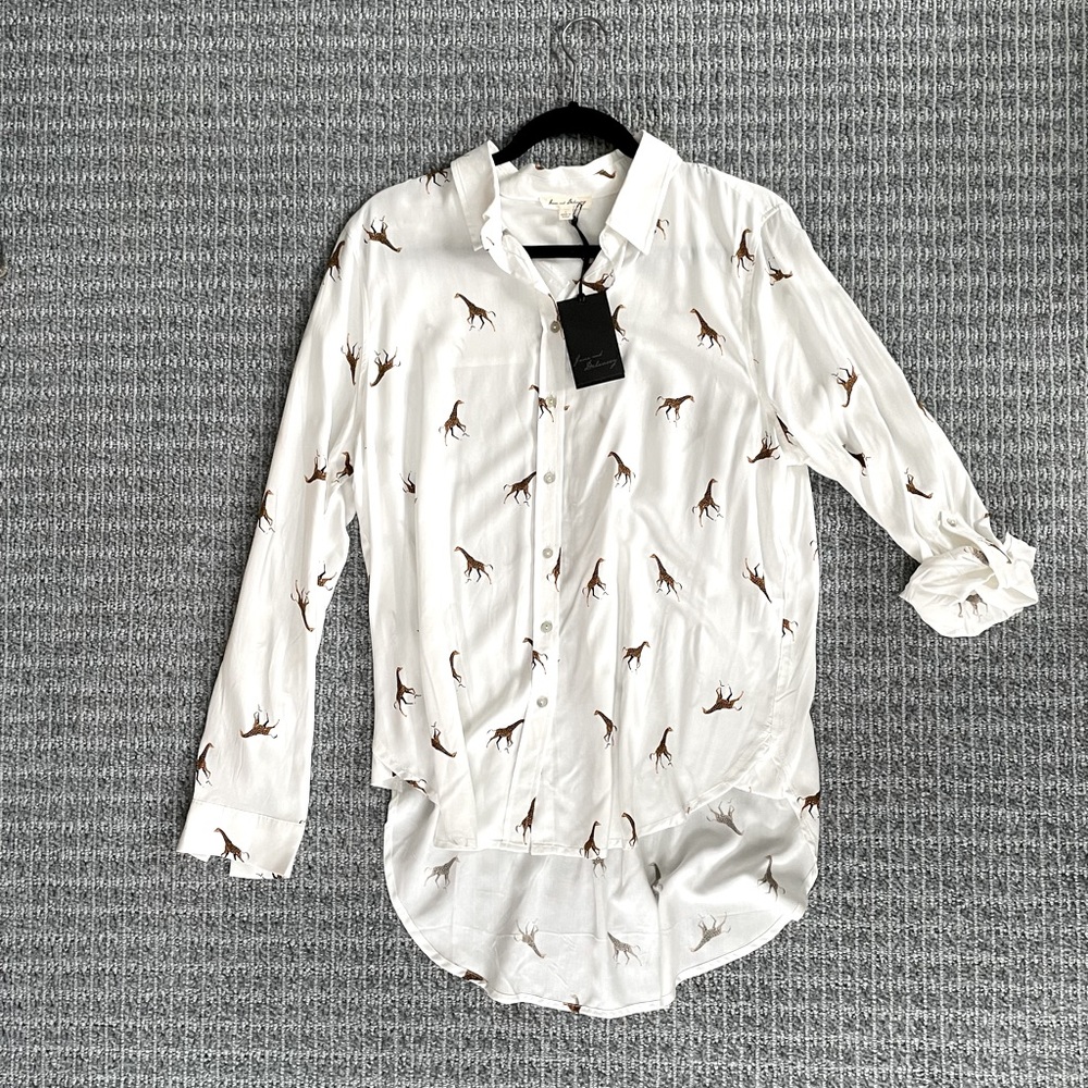 Women’s button down top, NWT, sz. L